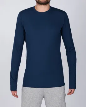 2t Long Sleeve Dry Tech Training Top (navy)