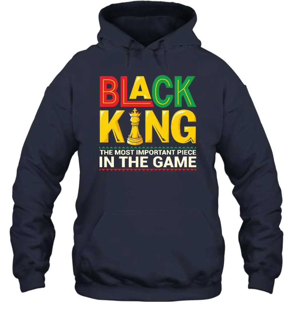 Black King The Most Important Piece In The Game T-shirt