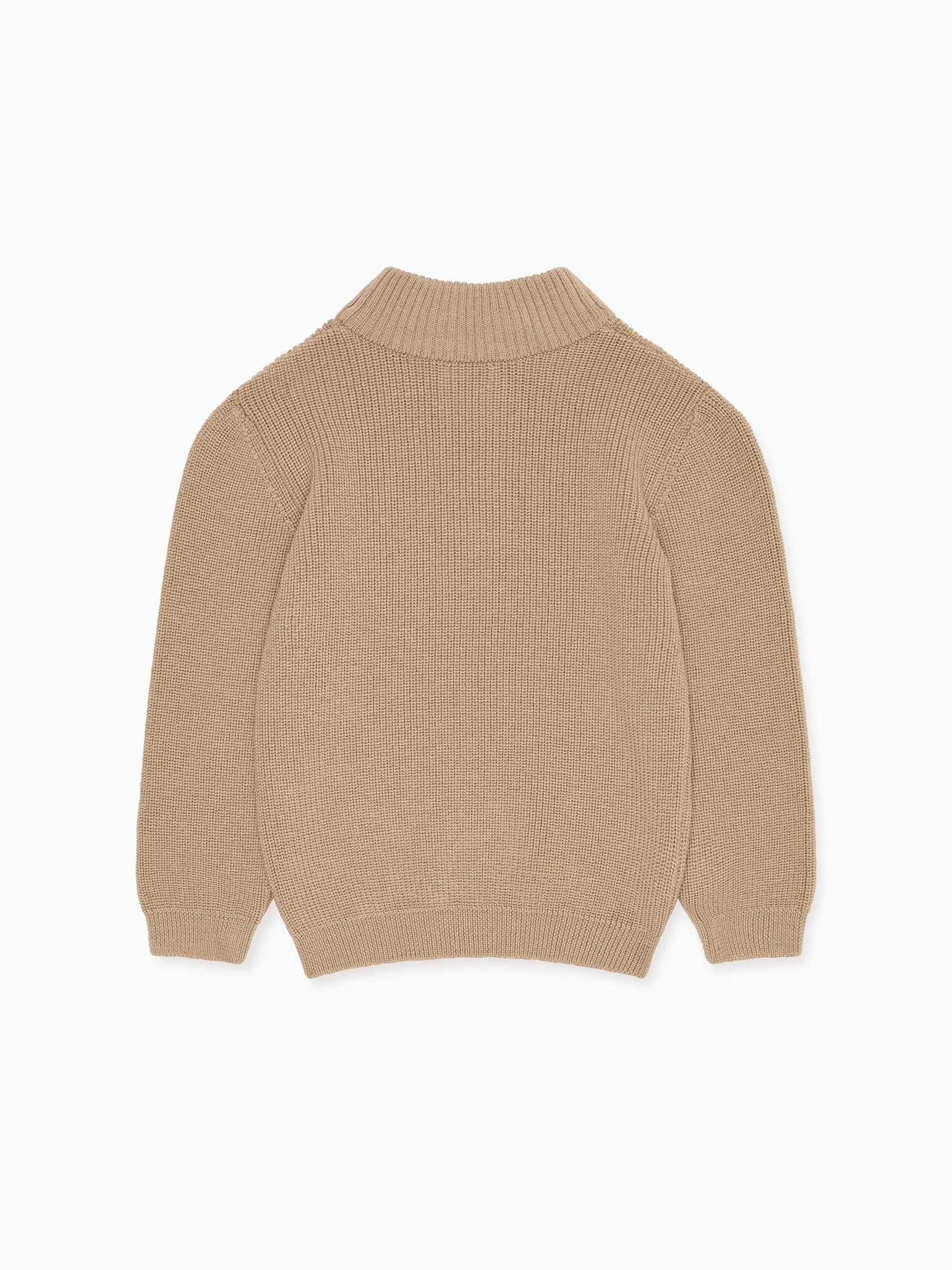 Camel Sonny Merino Boy Jumper