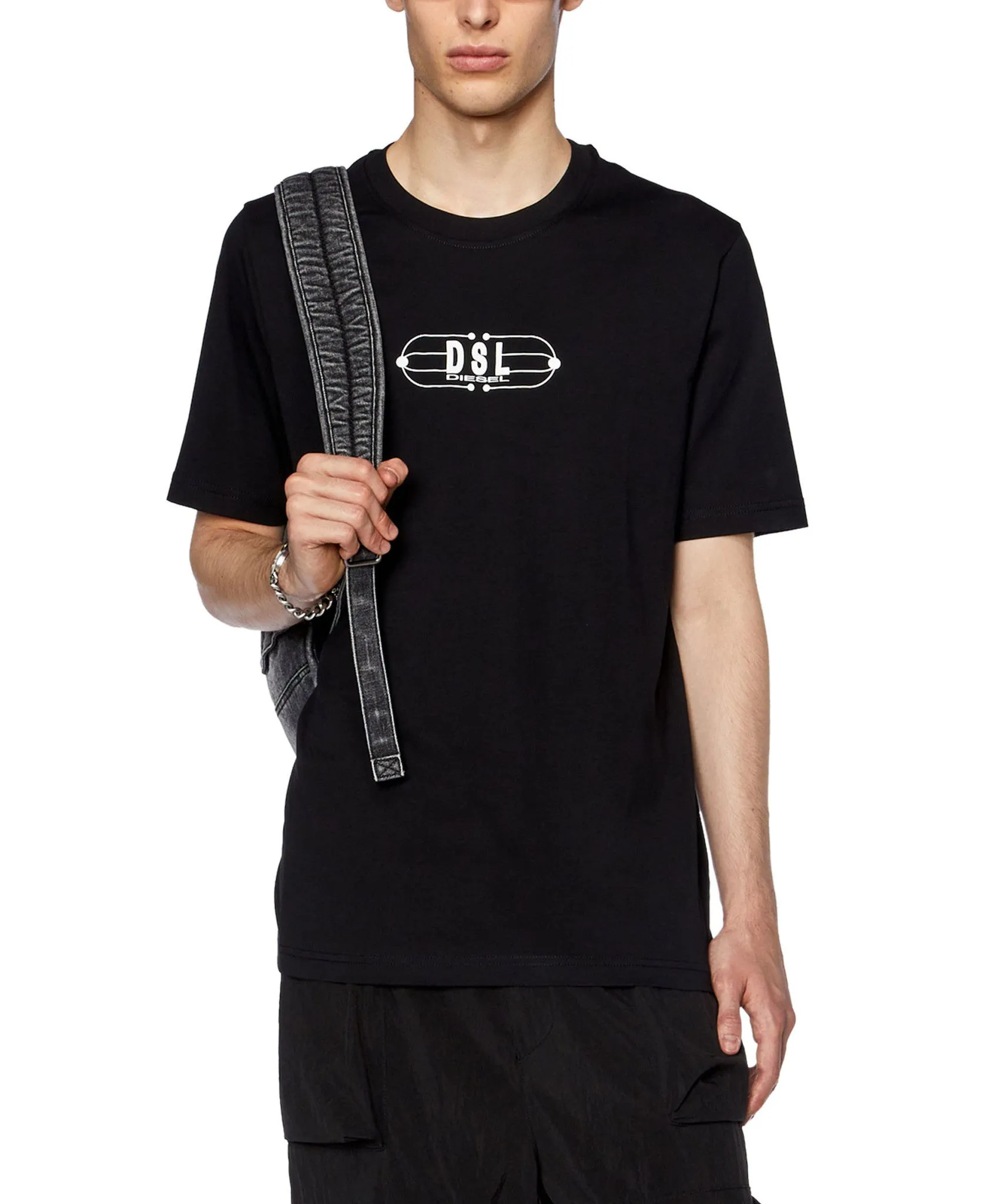 Diesel Black T-Just-K5 T-Shirt