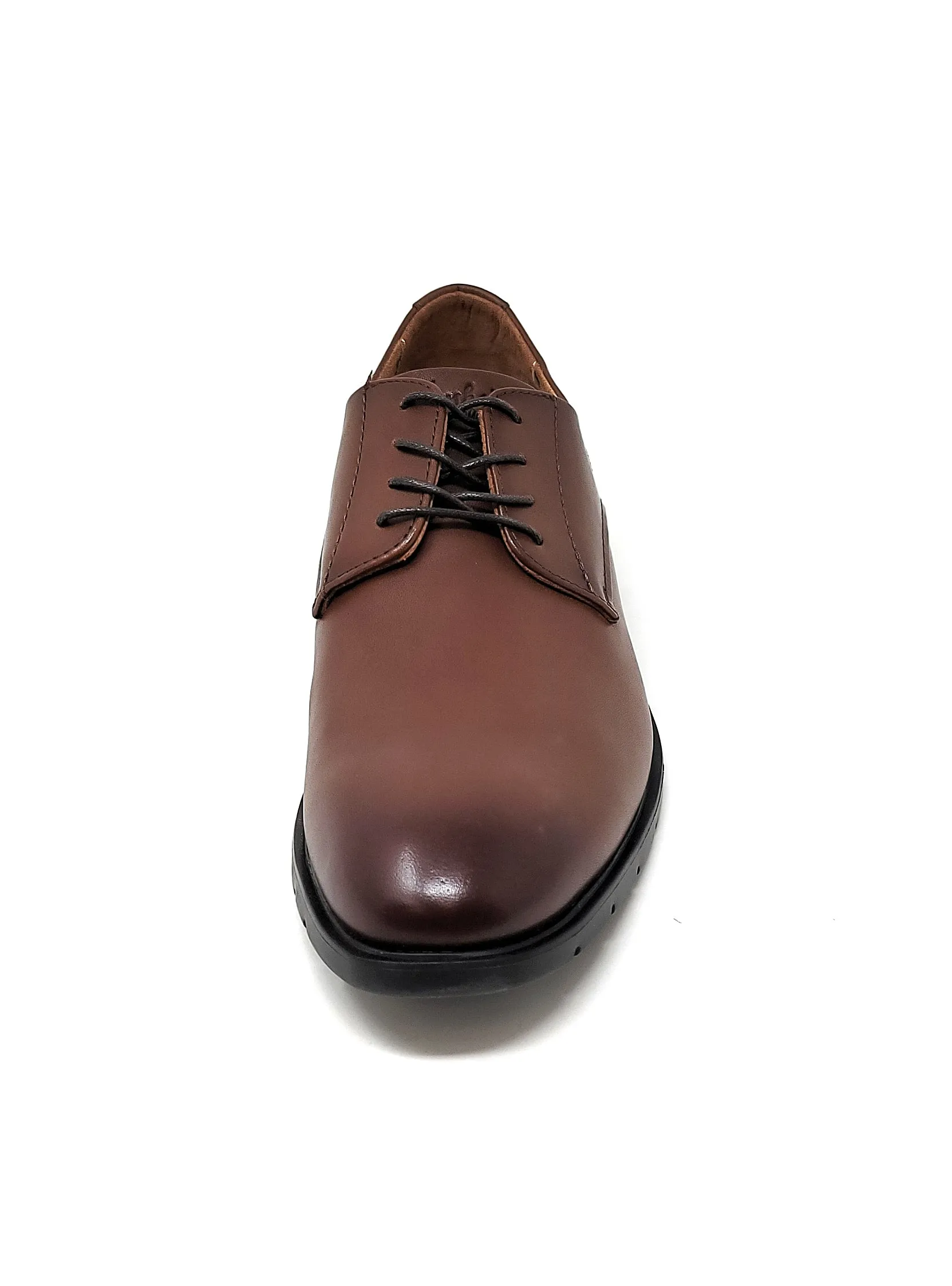 Florsheim Westside Plain Toe Oxford Cognac/Black Men's Shoes