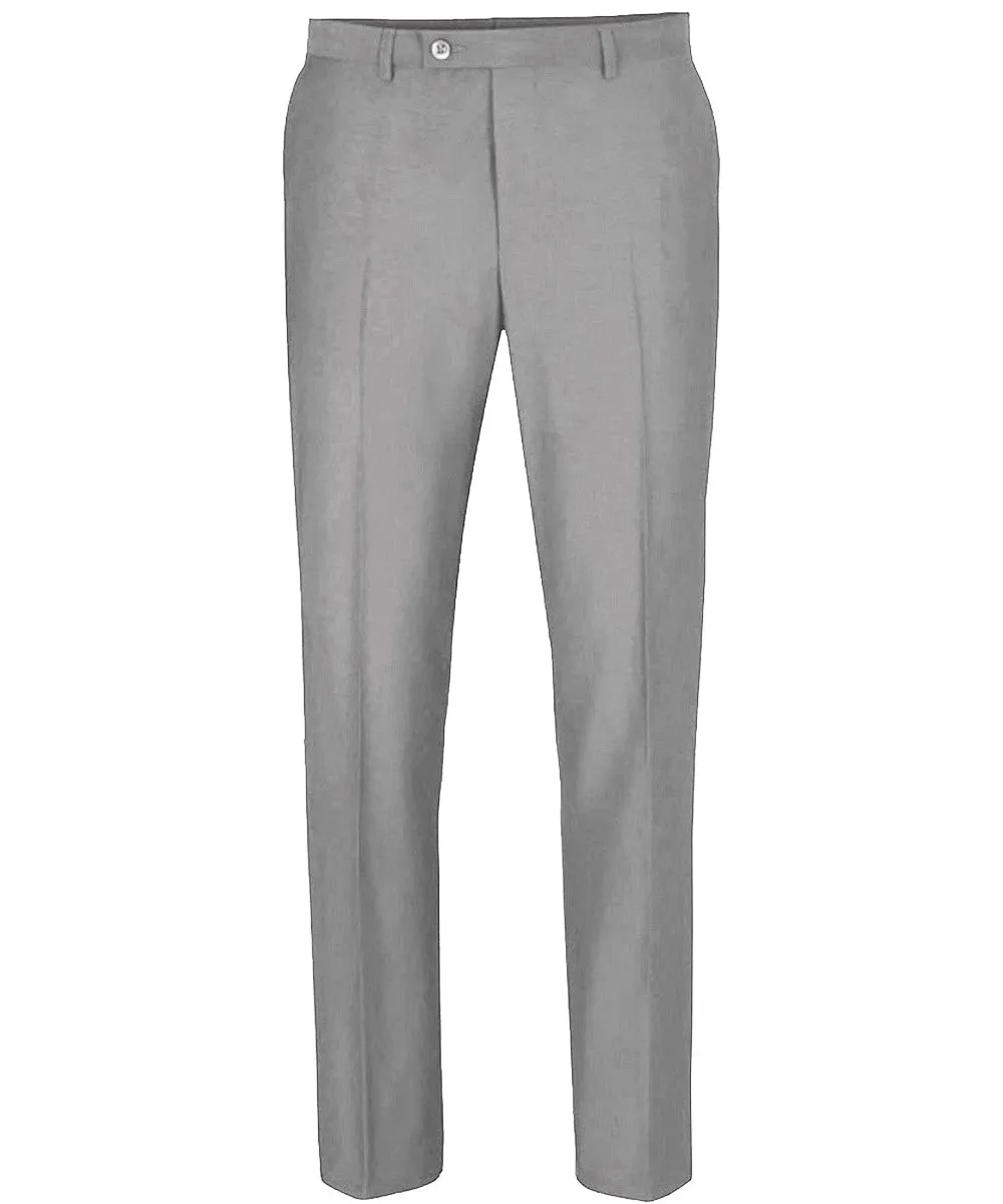 Grey 3-piece Wool Suit with Vest