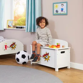 Kid’s Wooden Football Toy Box