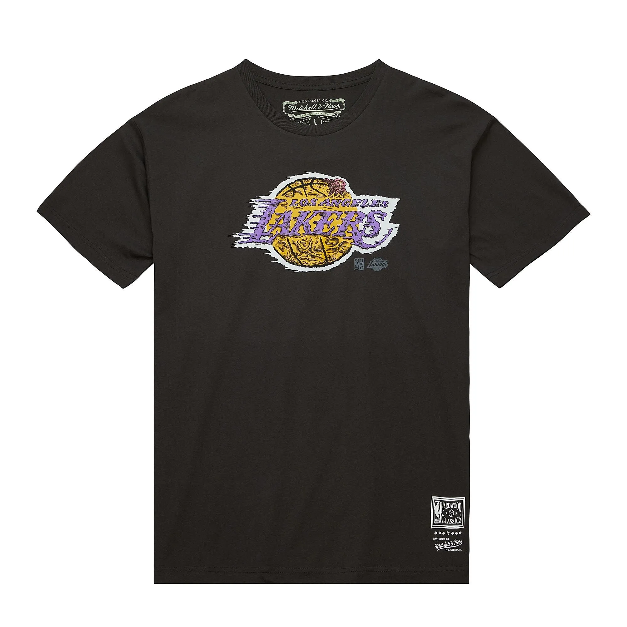 LAKERS DECONSTRUCTED LOGO TEE