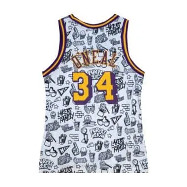 Lakers NBA Women's O'neal Doodle Swingman Set