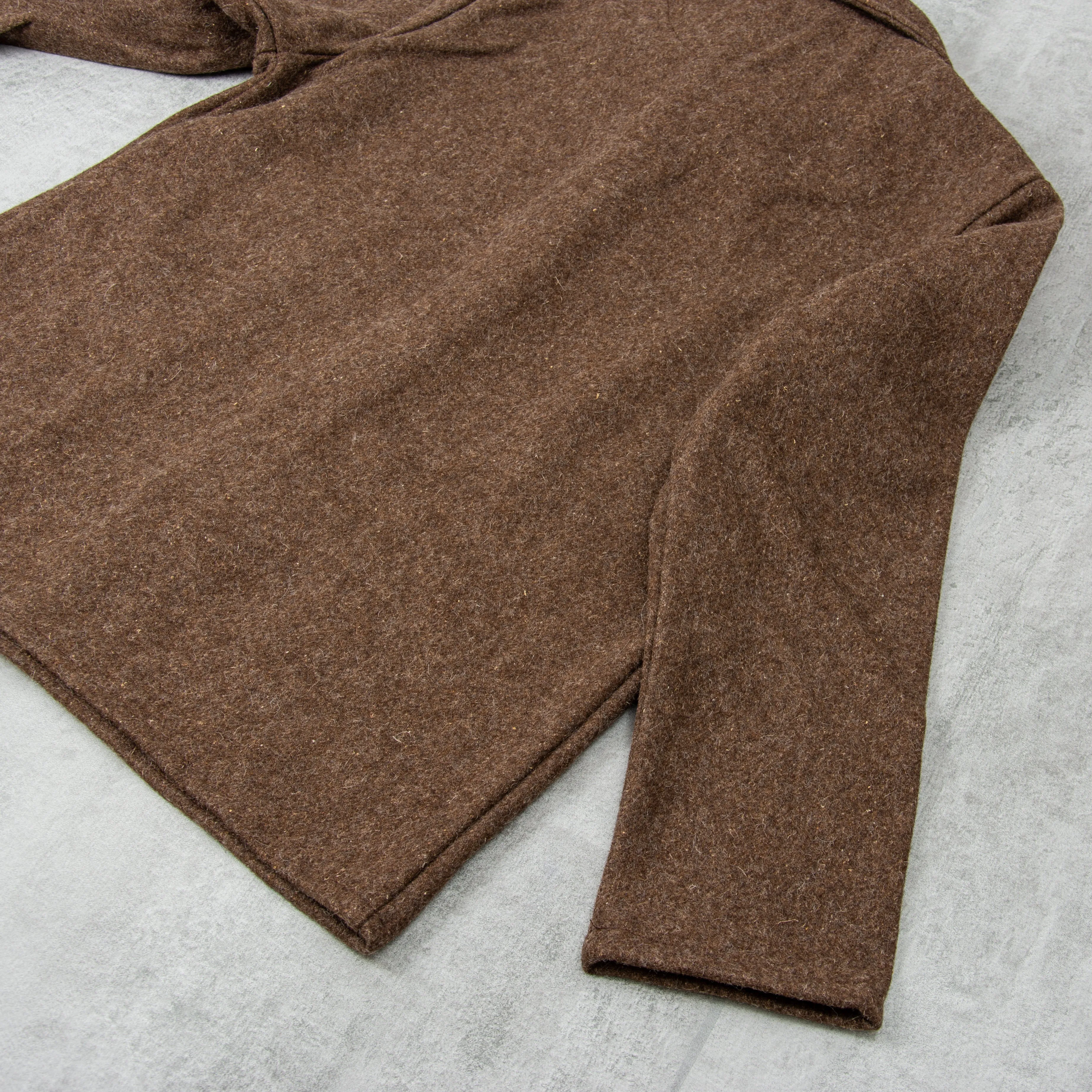 Le Laboureur Wool Work Jacket - Marron Brown