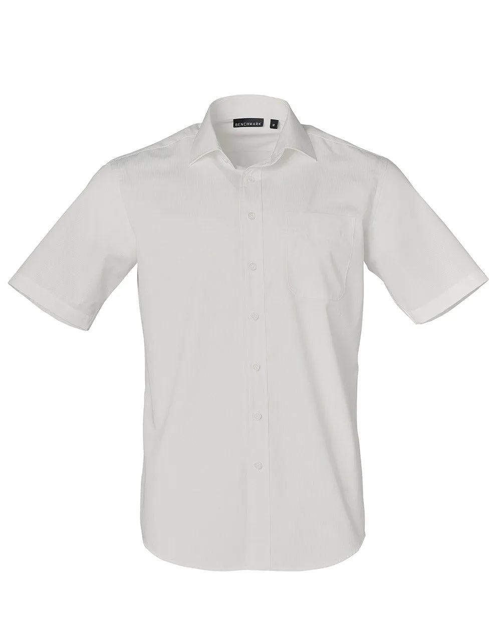 M7110S Barkley Mens Taped Seam Short Sleeve Shirt