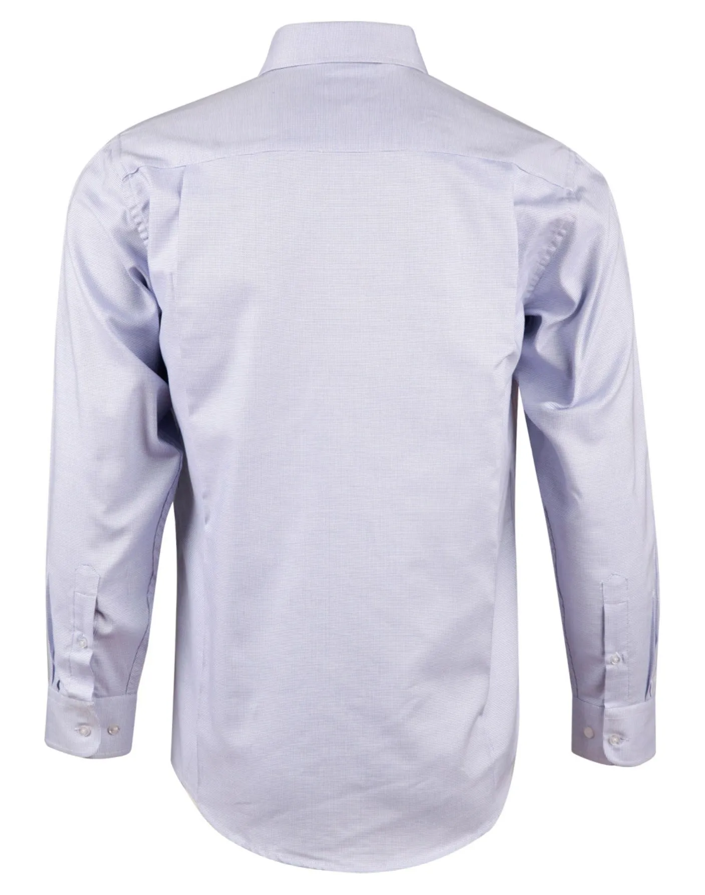 Men's Dot Contrast Long Sleeve Shirt