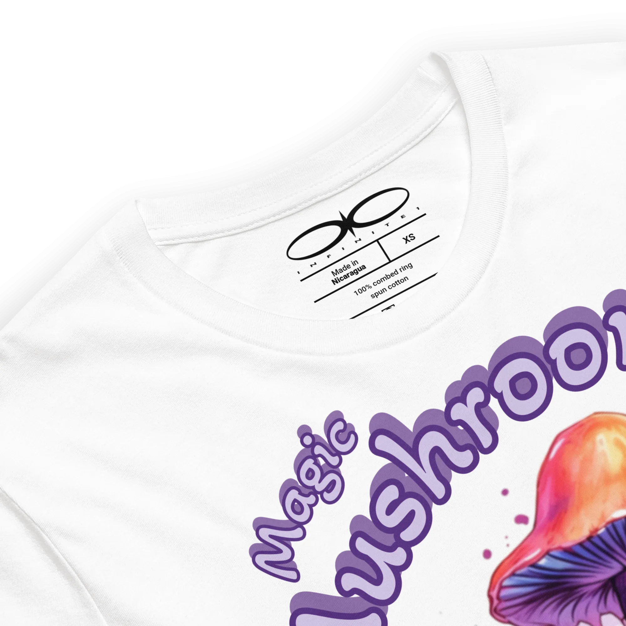 Men's Magic Mushrooms Watercolor Graphic T-Shirt