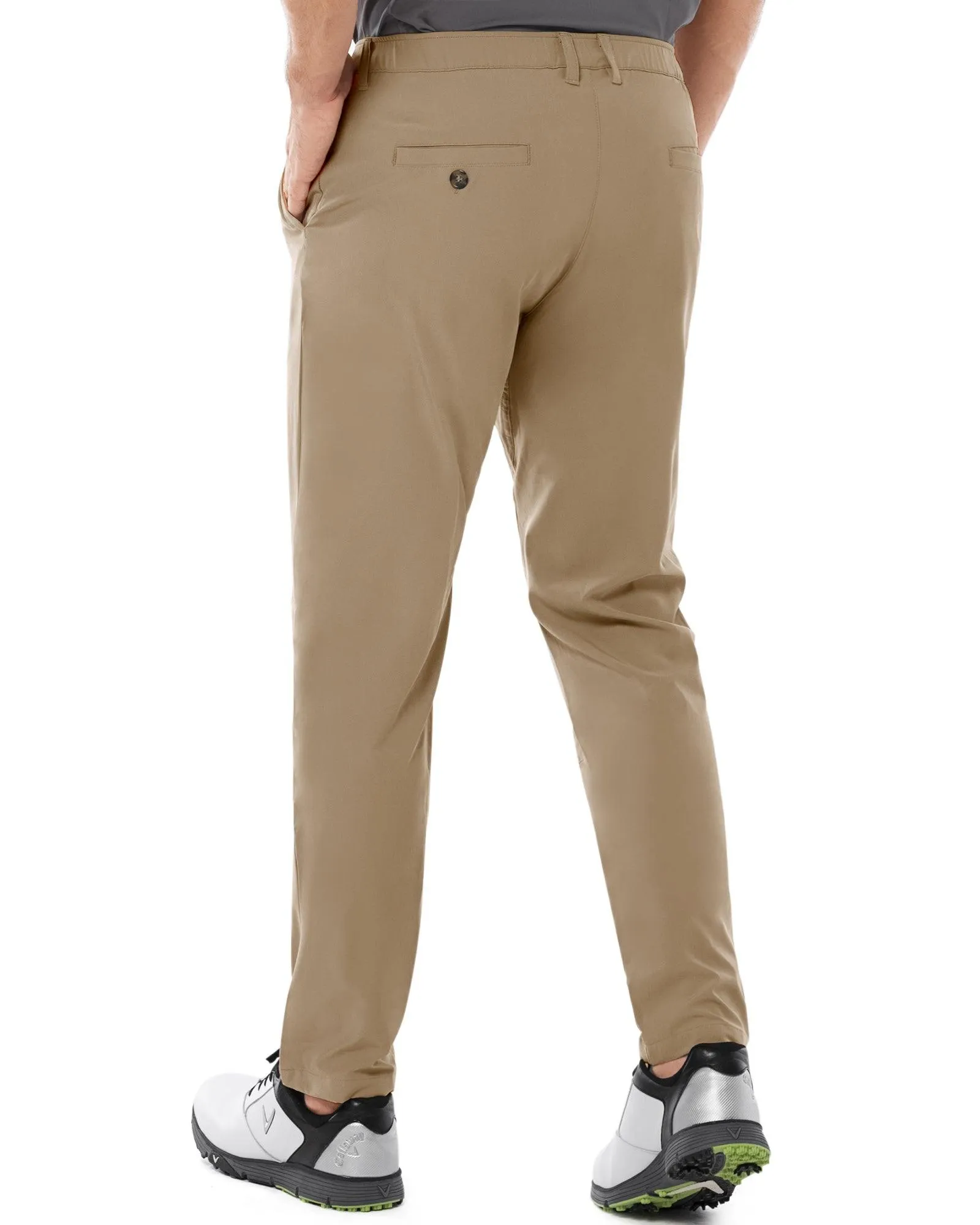 Men's UPF 50  Quick Dry Golf Pants with 5 Pockets