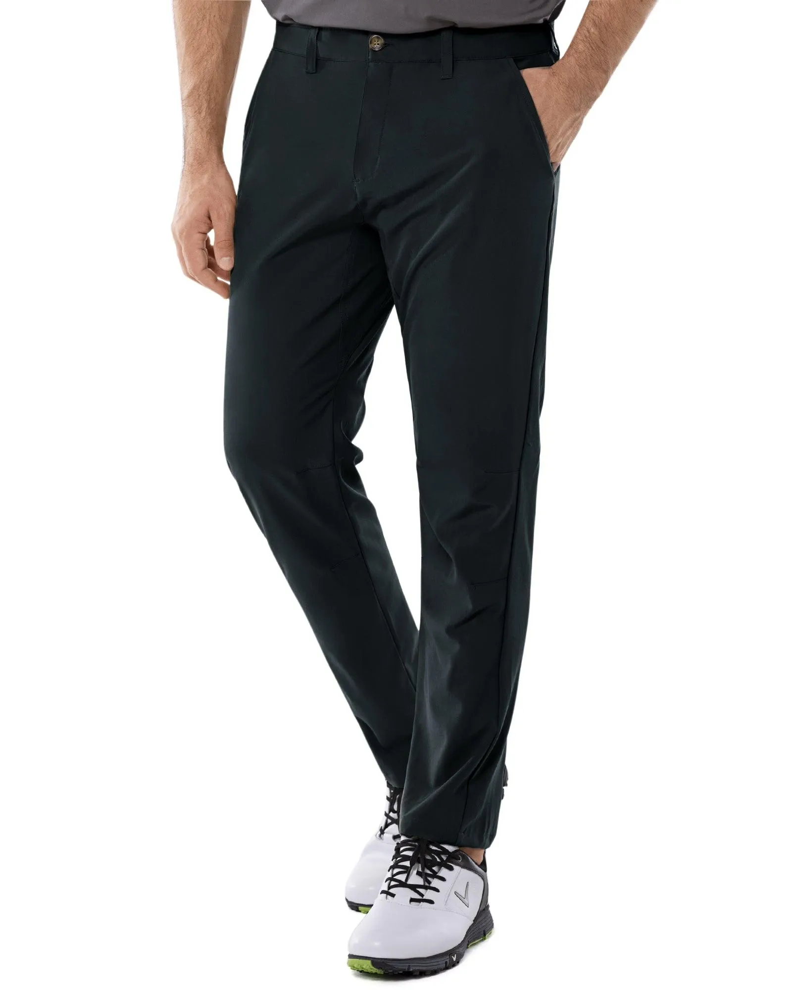 Men's UPF 50  Quick Dry Golf Pants with 5 Pockets