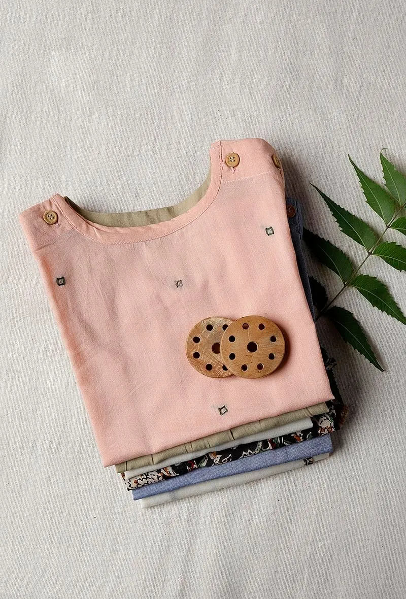 Peachy Peach Bamboo Fabric Onesie