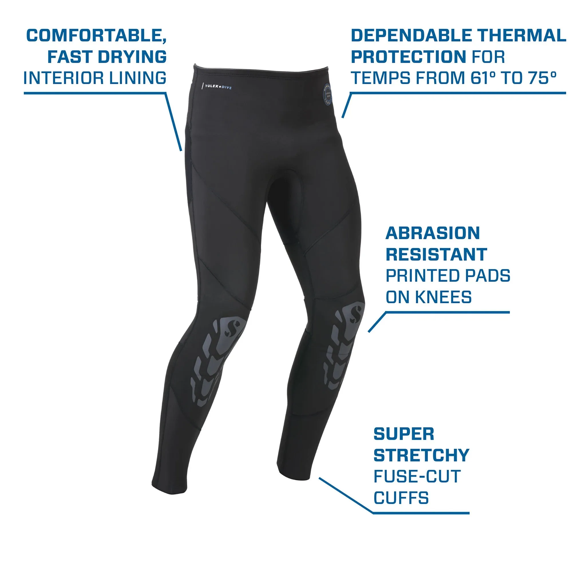 SCUBAPRO - Everflex YULEX® Dive Pants, Men, 3mm