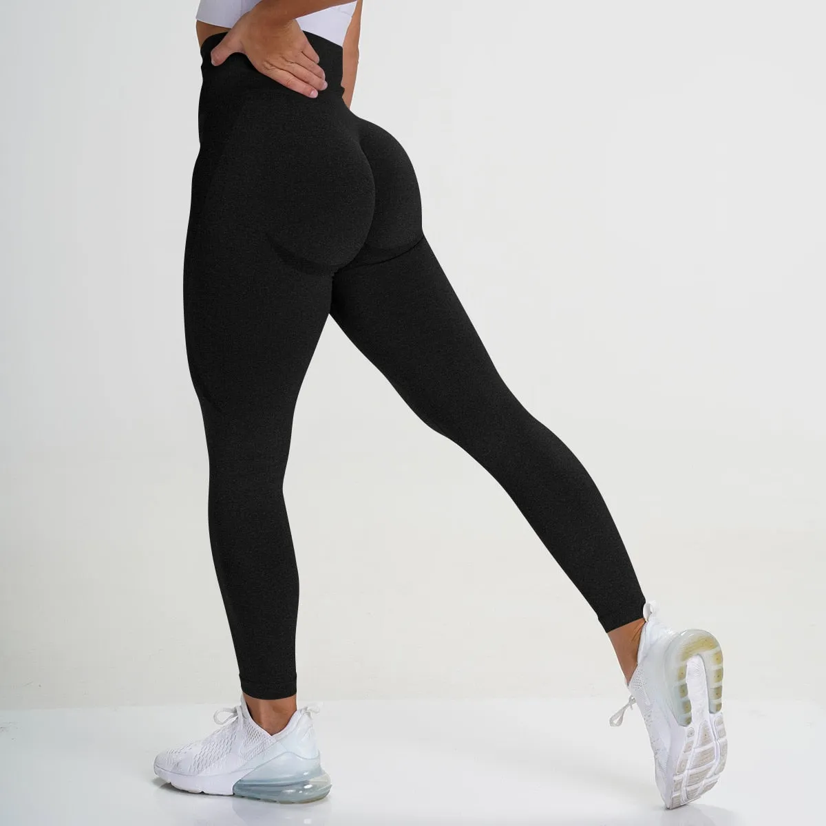 Seamless Leggings Women Sport Slim ShortsTights Fitness High Waist Women Clothing Gym Workout Pants Female Pants