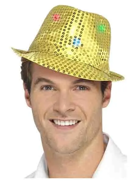 Sequin Trilby Hat