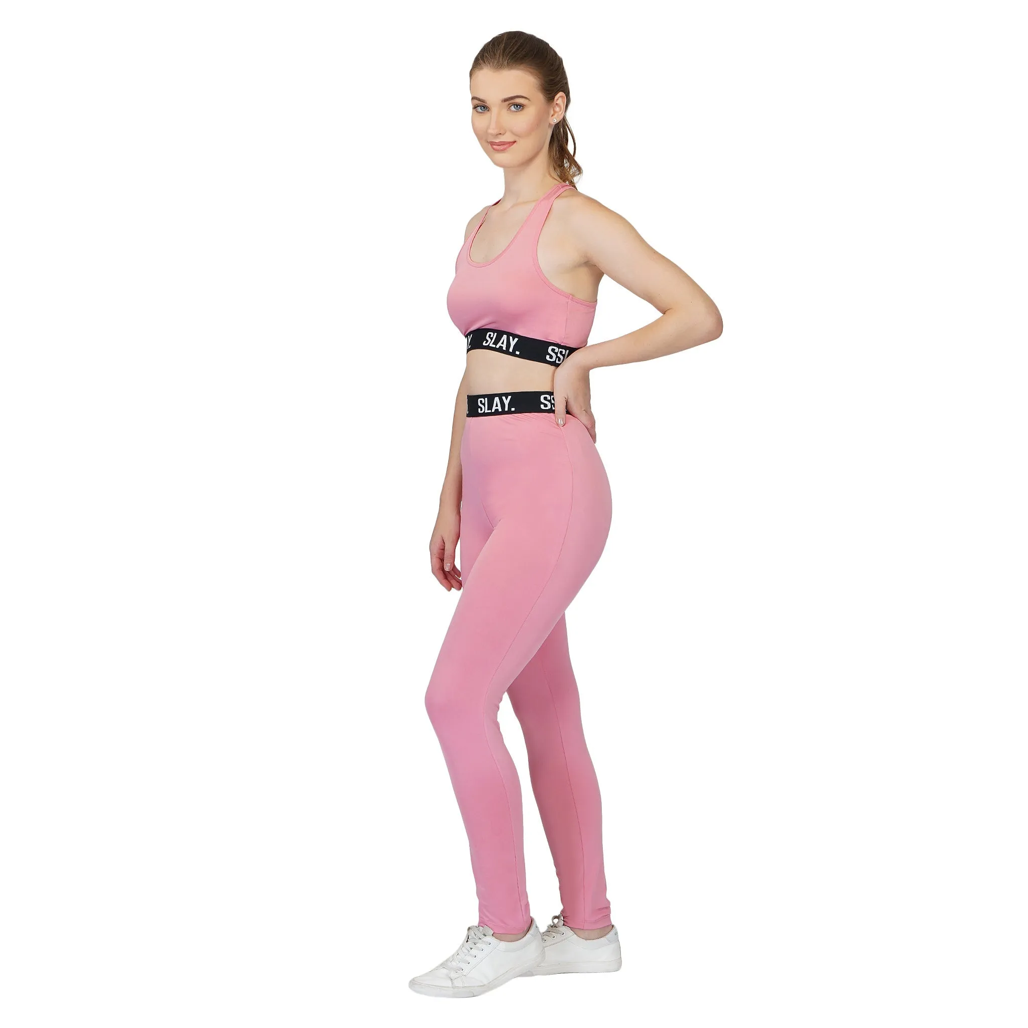 SLAY. Sport Women's Activewear Pants Pink