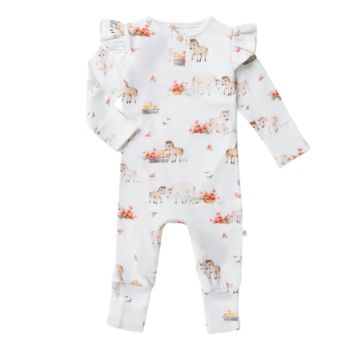 Snuggle Hunny Growsuit - Pony Pals Organic