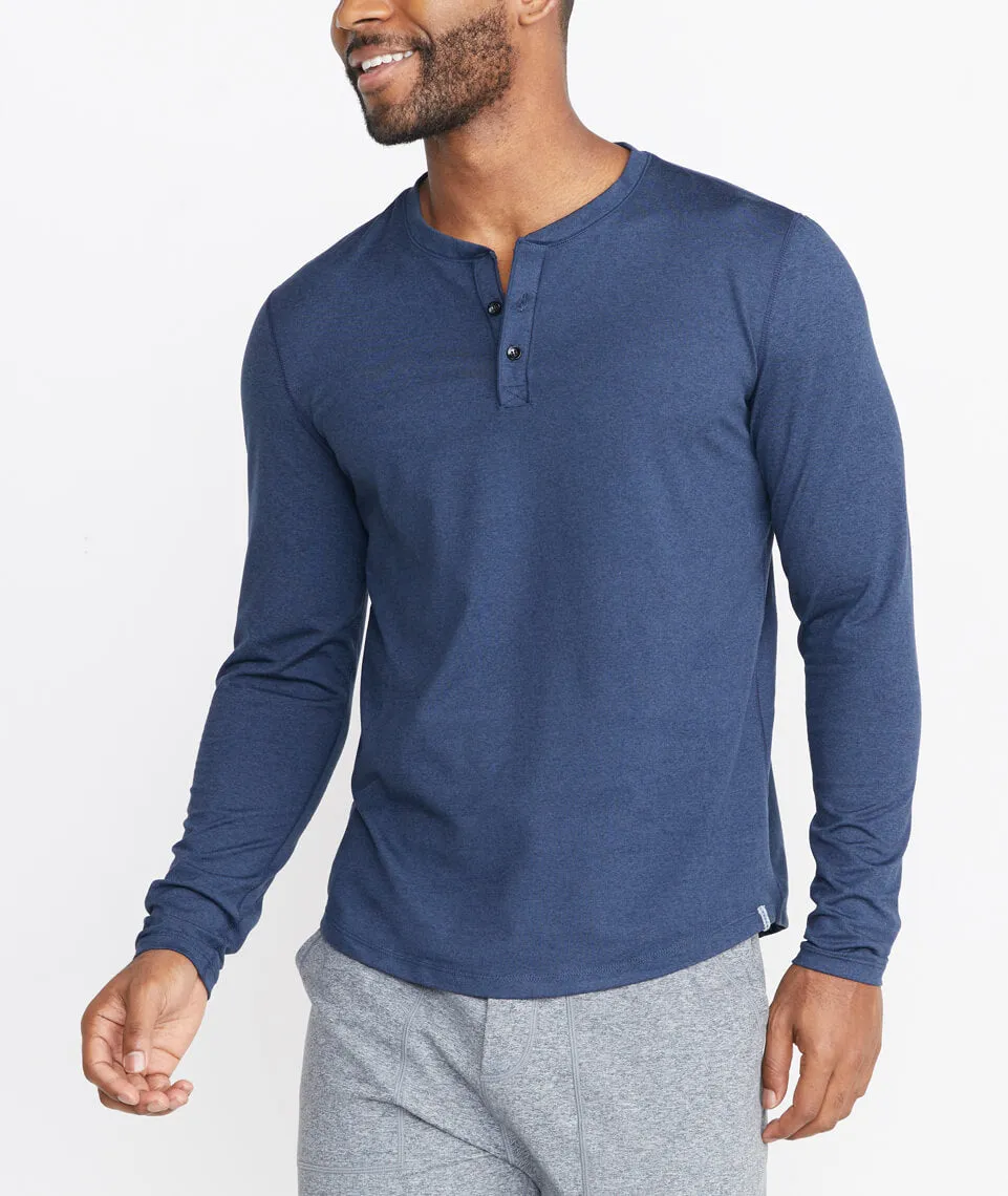 Sport Henley in Navy