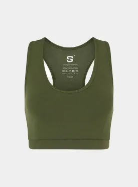 Sports Bra - Earth Khaki