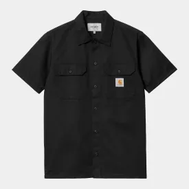 S/S MASTER SHIRT /  CARHARTT WIP / BLACK