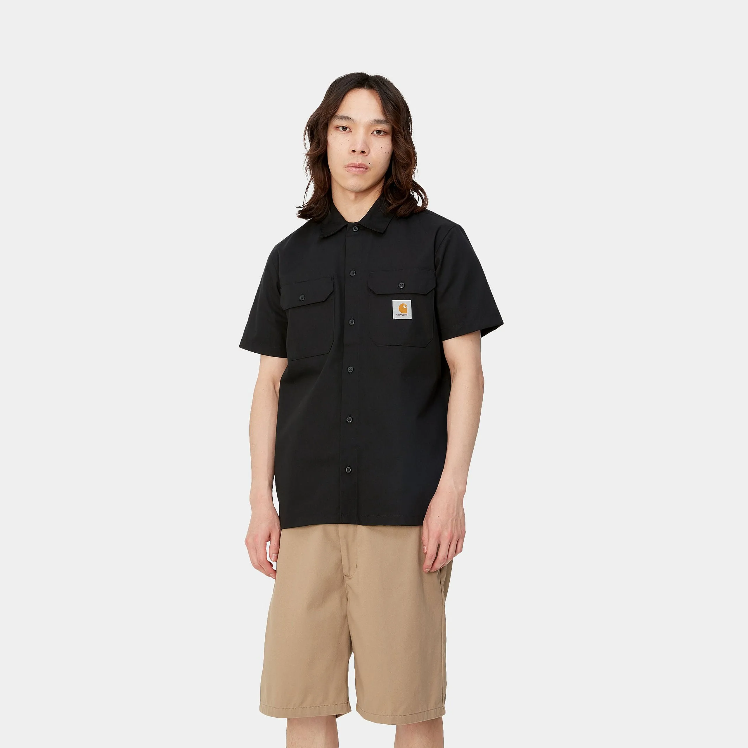 S/S MASTER SHIRT /  CARHARTT WIP / BLACK