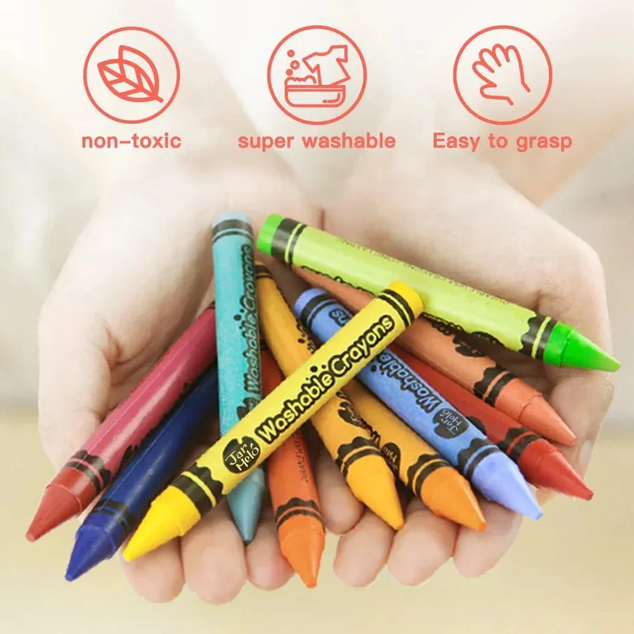 Washable Crayons - 48 Colors